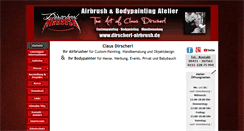 Desktop Screenshot of dirscherl-airbrush.de